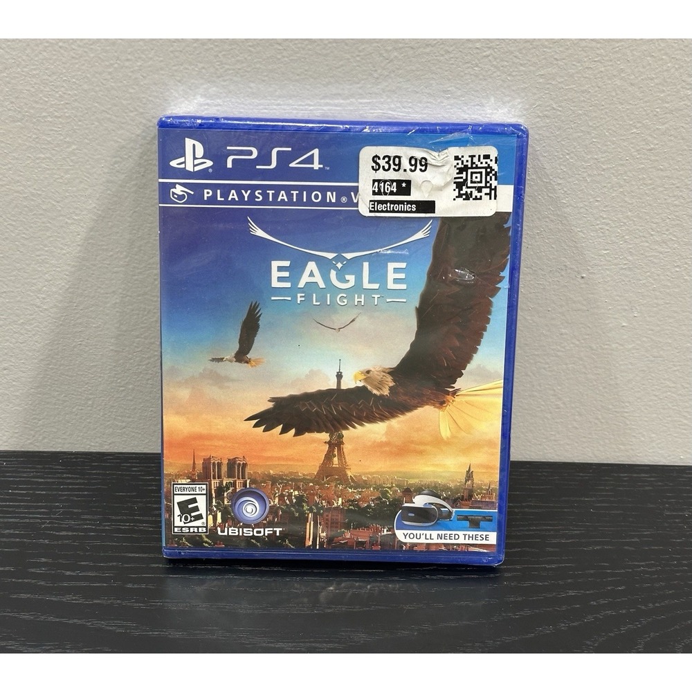 SEALED Eagle Flight Playstation 4 PS4 Video Game Damaged‎ Packaging